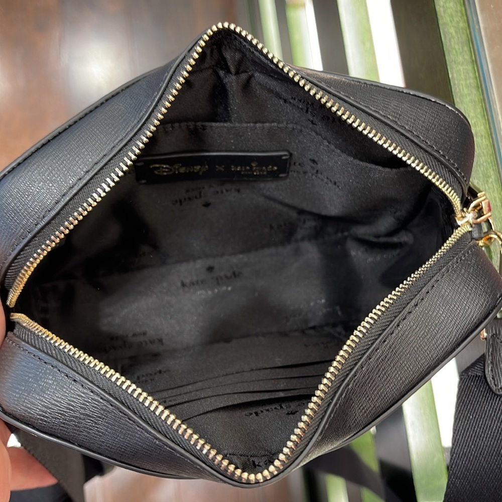 Disney X Kate Spade Beauty Mini Camera Crossbody Bag Cream Multi
 NWT - Picture 9 of 16